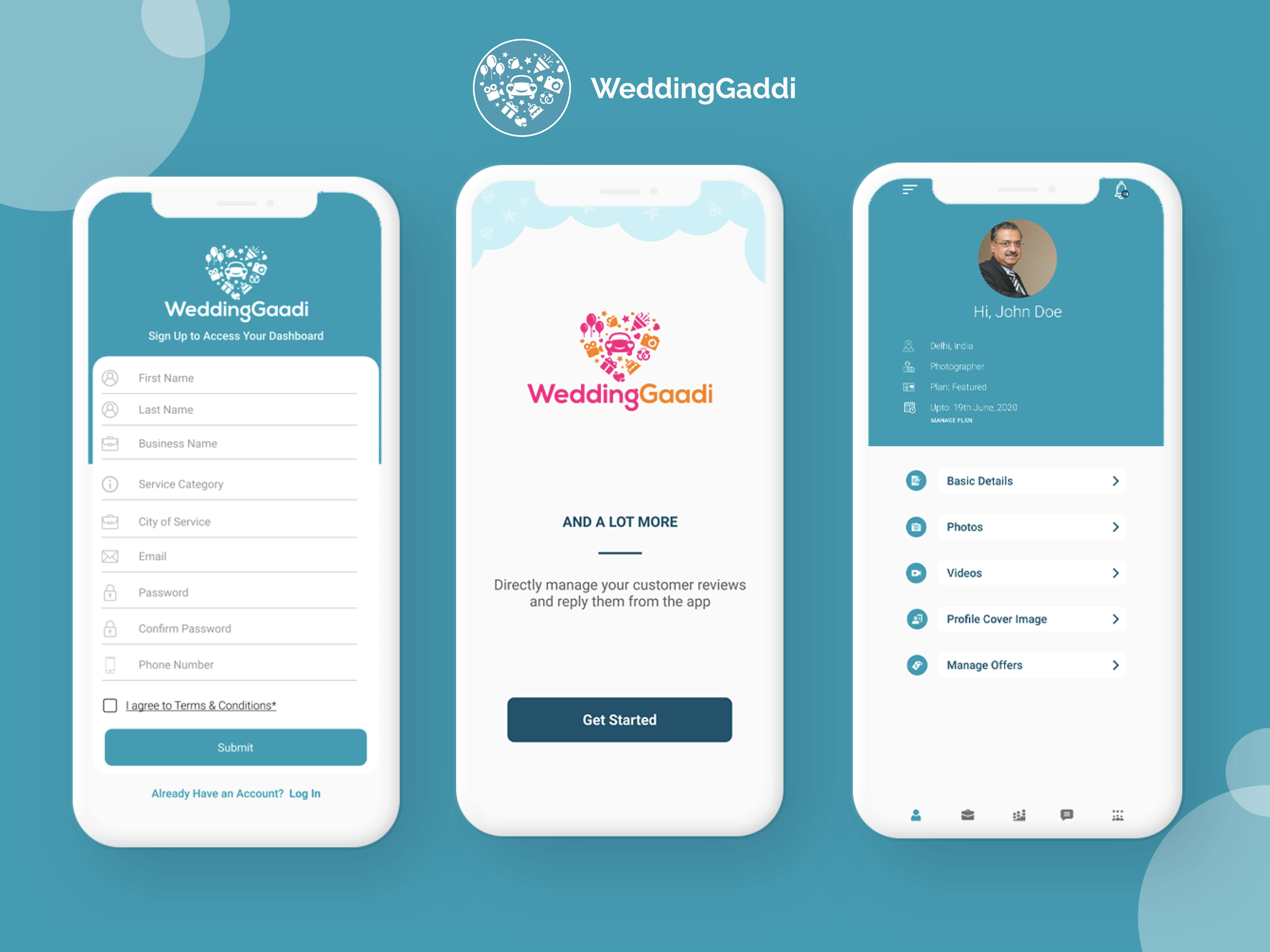 Online Wedding Planner App